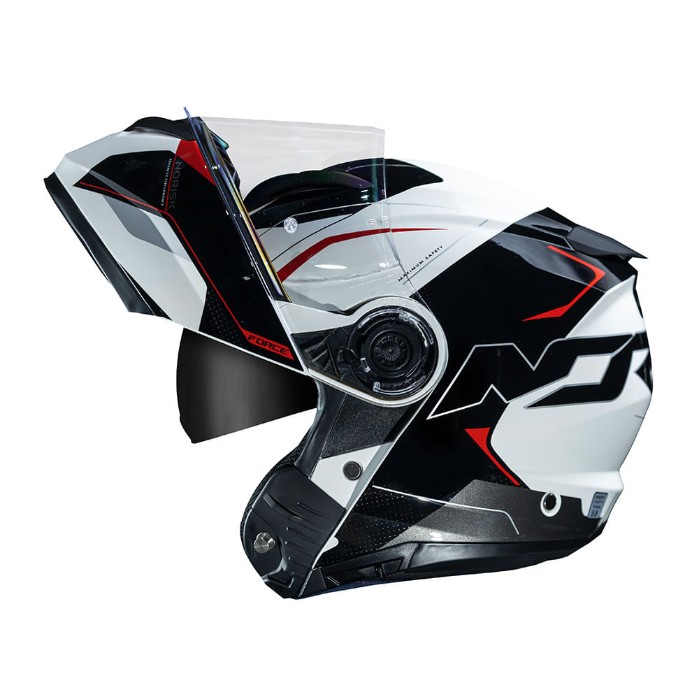 CAPACETE NORISK FORCE QUANTUM VERMELHO 2