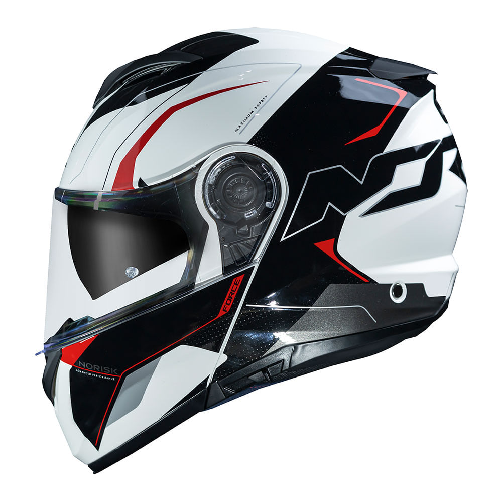 CAPACETE NORISK FORCE QUANTUM VERMELHO 4