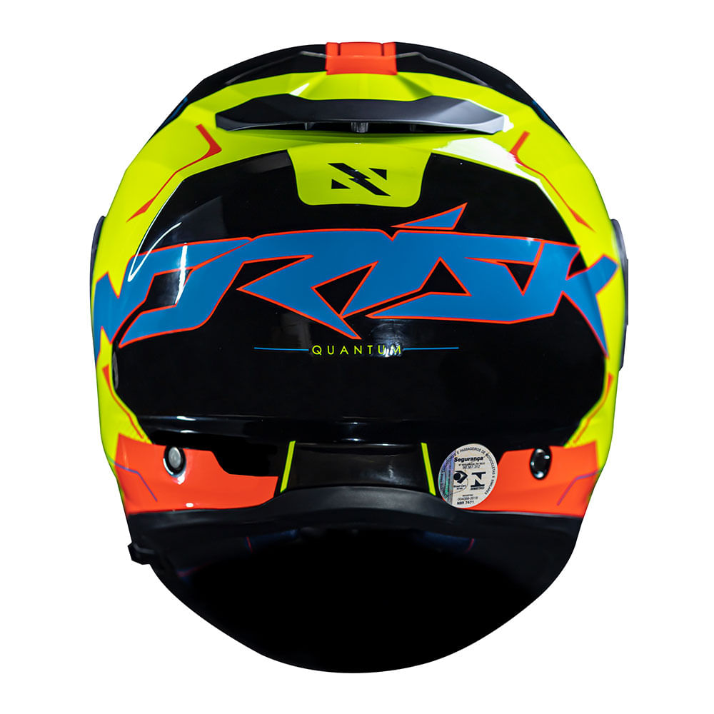 CAPACETE NORISK FORCE QUANTUM AMARELO 3