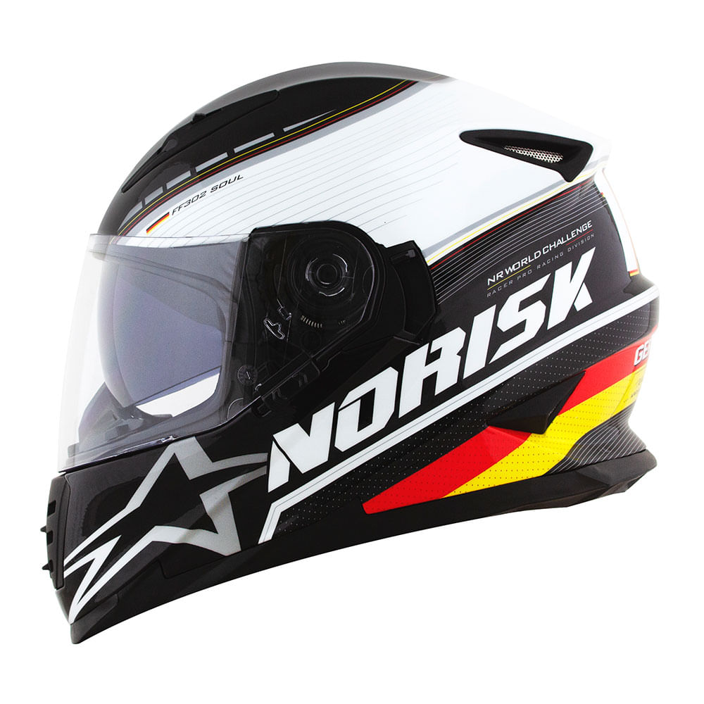 CAPACETE NORISK SOUL GRAND PRIX GERMANY 4