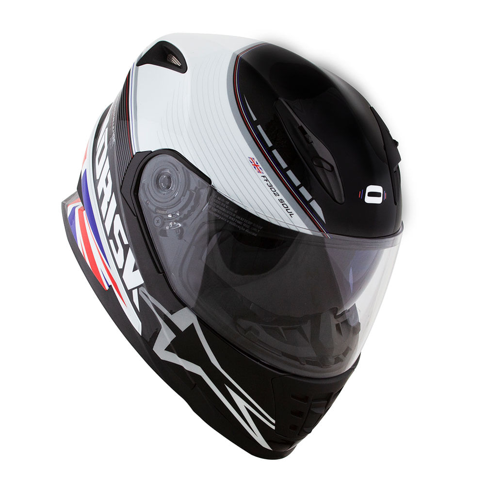 CAPACETE NORISK SOUL GRAND PRIX UNITED KINGDOM 4