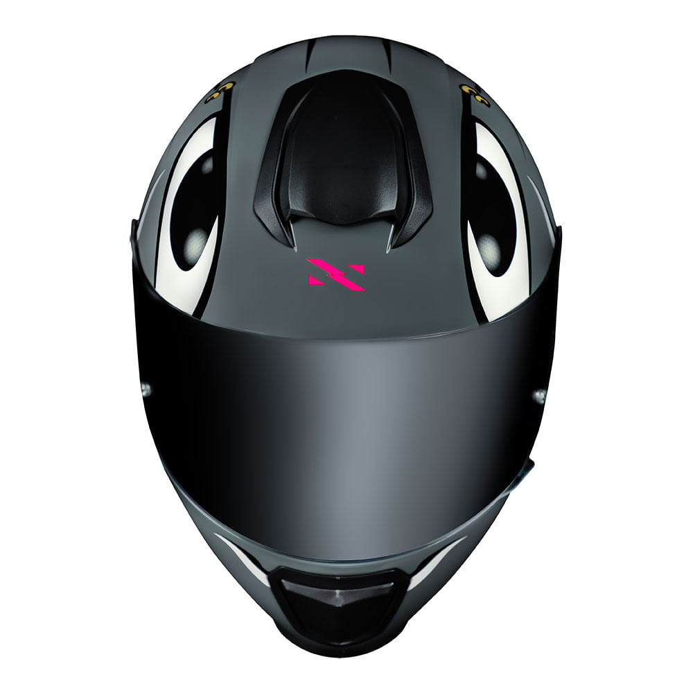 CAPACETE NORISK CAPACETE RAZOR MAD CINZA 3