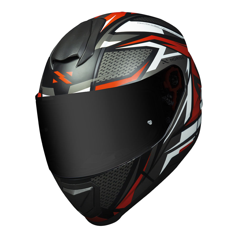 CAPACETE NORISK CAPACETE RAZOR SHARP VERMELHO 3
