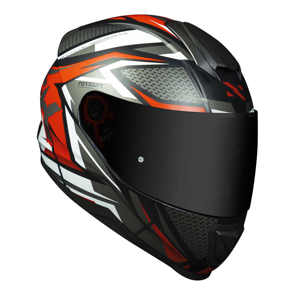 CAPACETE NORISK CAPACETE RAZOR SHARP VERMELHO 4