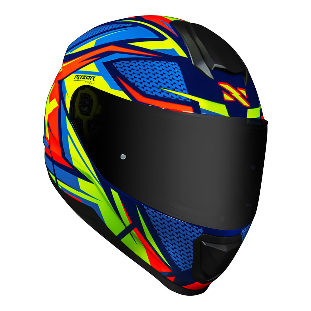 CAPACETE NORISK CAPACETE RAZOR SHARP AZUL 4