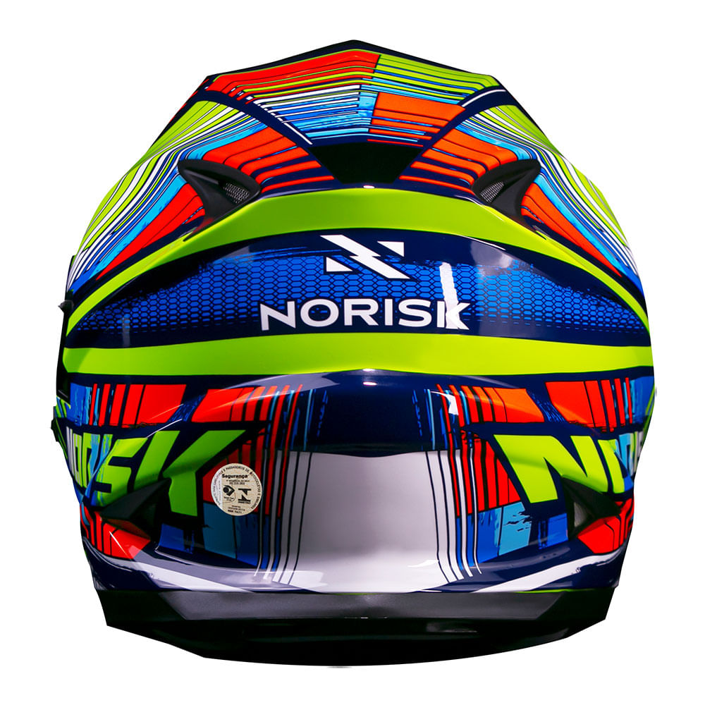 CAPACETE NORISK SOUL ADVANCE AMARELO 2