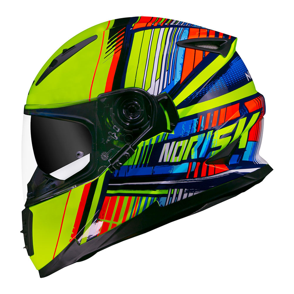 CAPACETE NORISK SOUL ADVANCE AMARELO 3