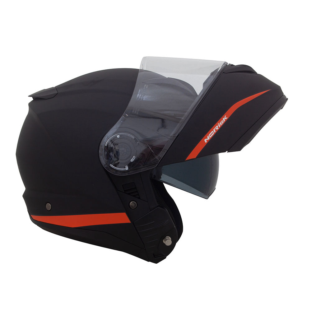 CAPACETE NORISK FORCE SIMPLICITY PRETO FOSCO 4