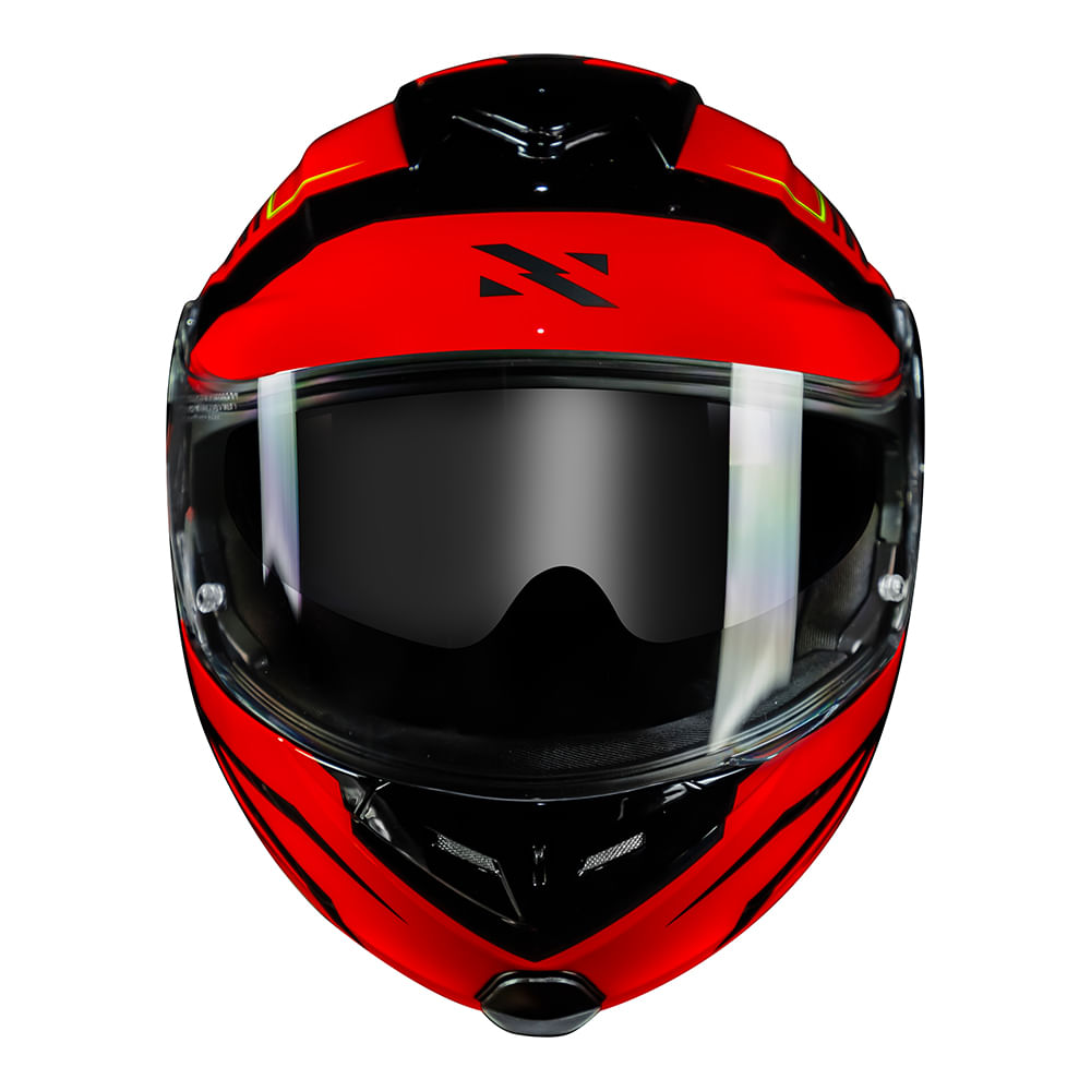 CAPACETE NORISK ROUTE FF345 CHARGE VERMELHO 2