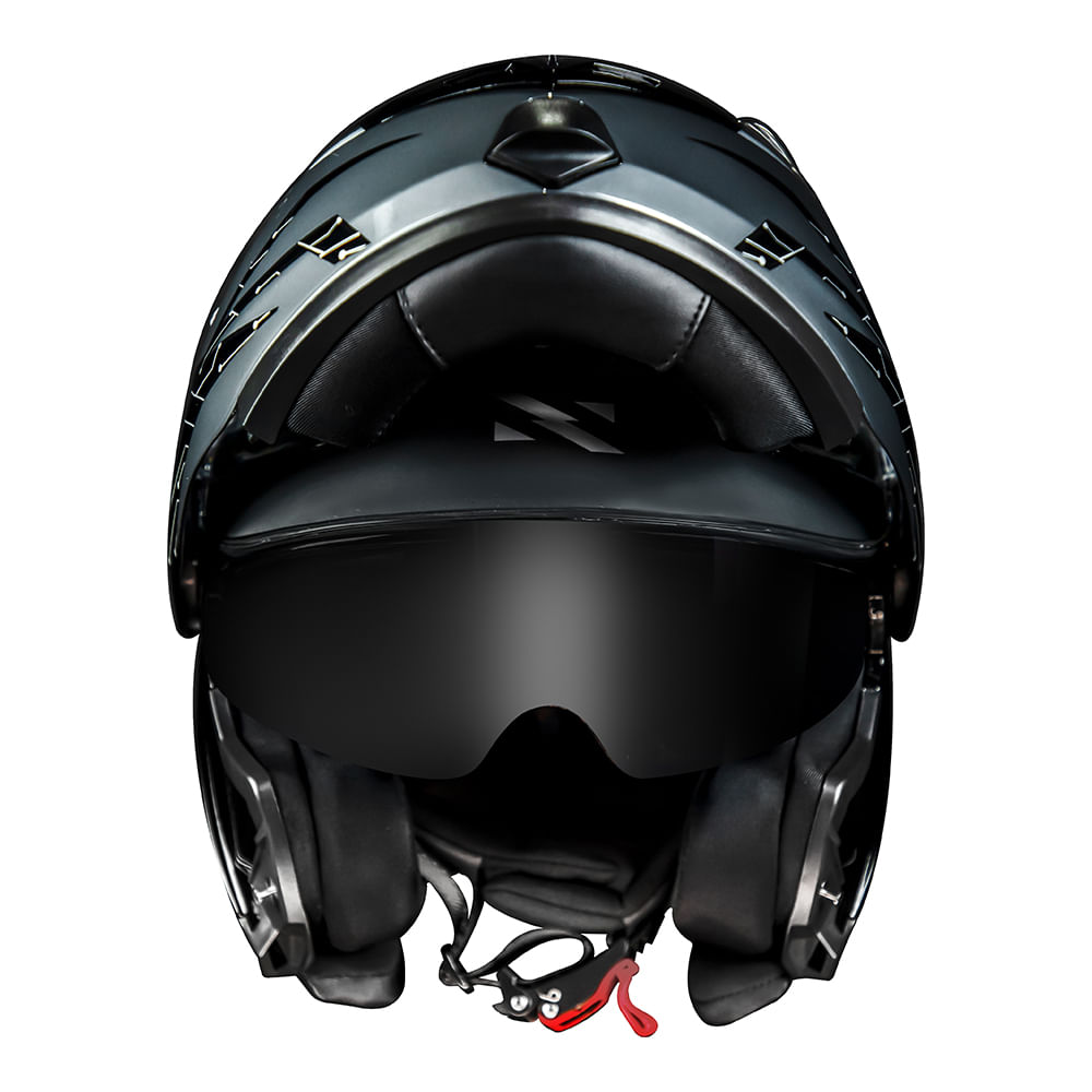 CAPACETE NORISK ROUTE FF345 CHARGE PRETO 2