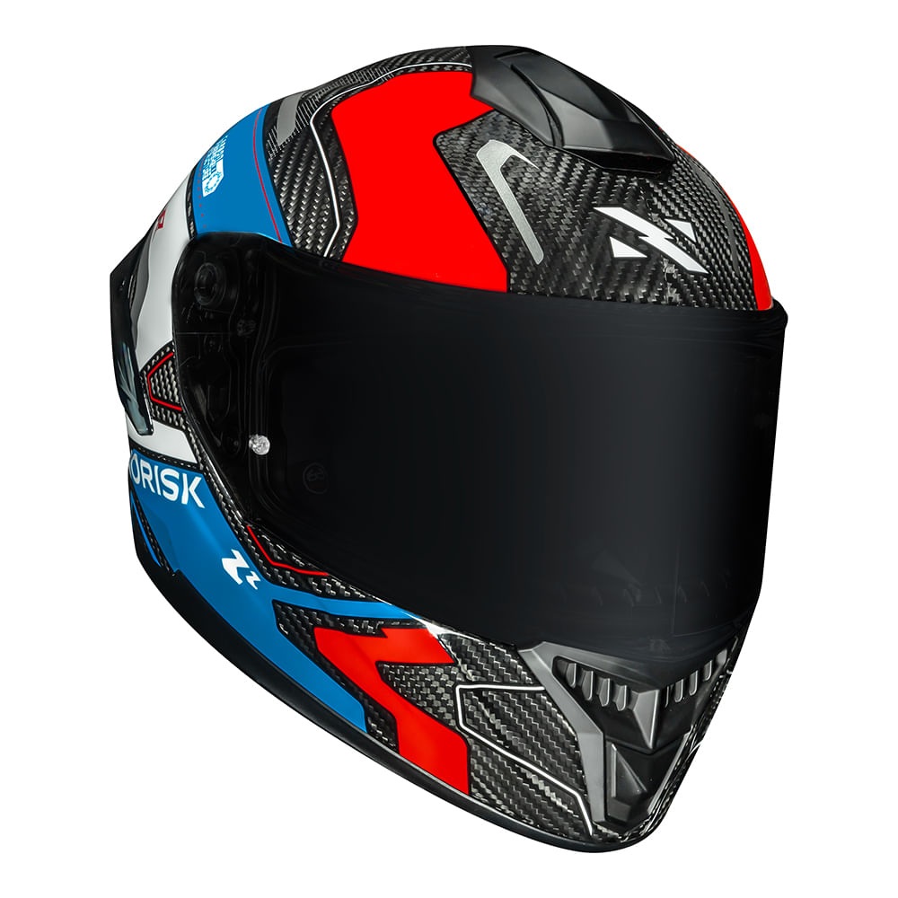 CAPACETE NORISK CARBON R RIDER AZUL 4