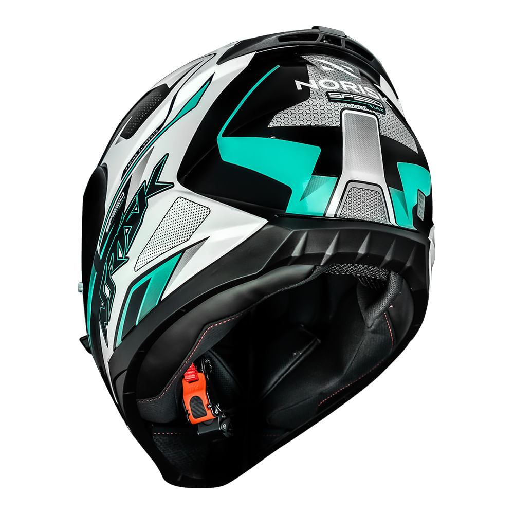 CAPACETE NORISK  RAZOR SPEEDMAX VERDE 4