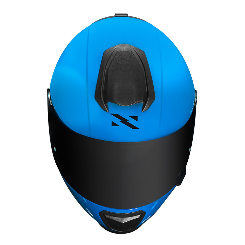 CAPACETE NORISK  RAZOR SOLID AZUL 3