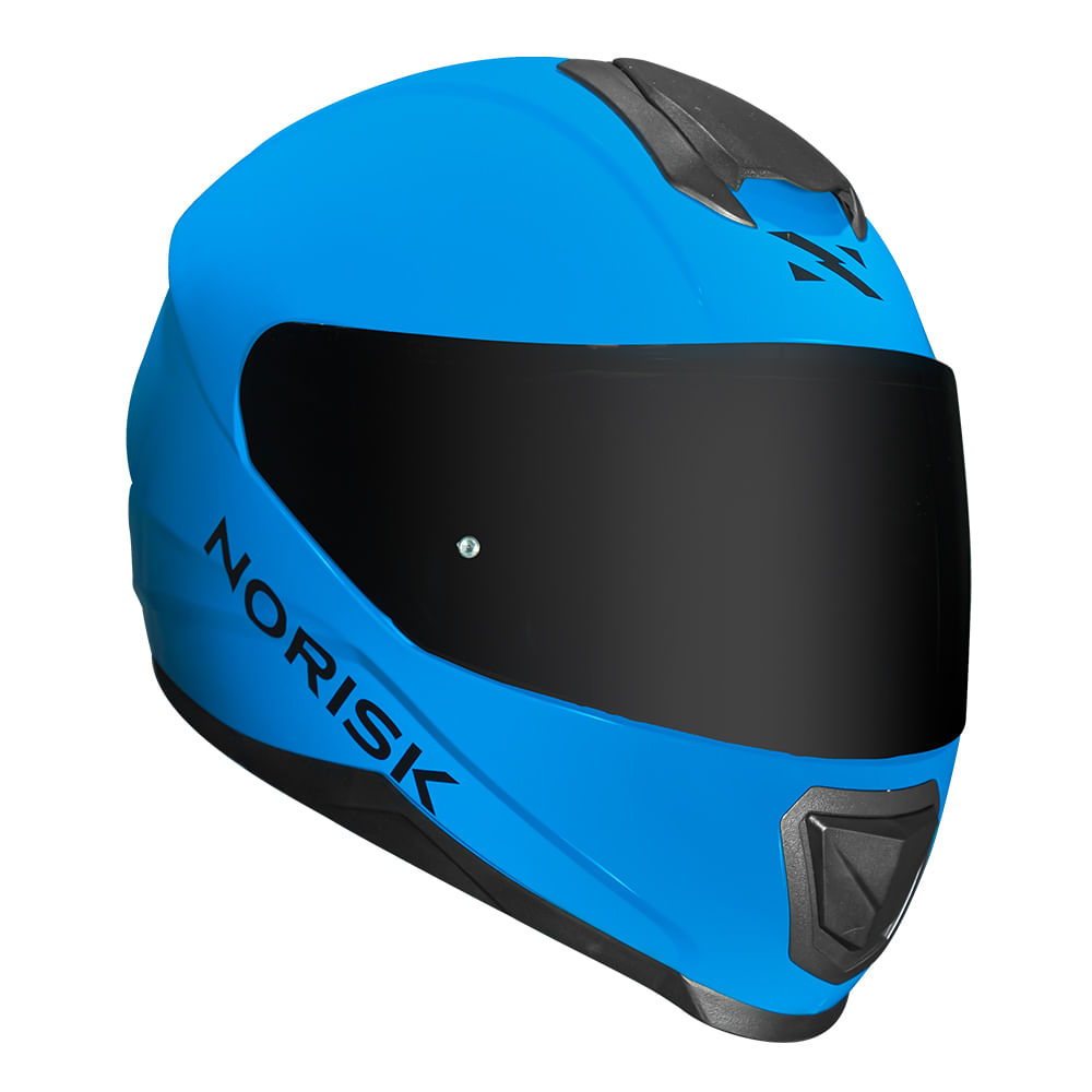 CAPACETE NORISK  RAZOR SOLID AZUL 4