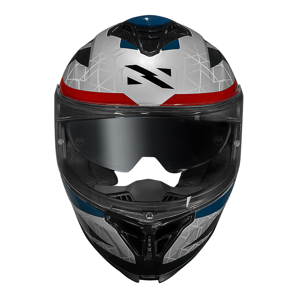CAPACETE NORISK STRADA II EVOQUE AZUL 2