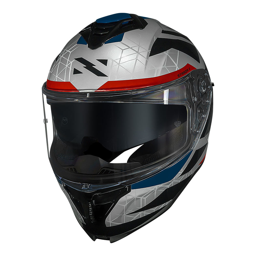CAPACETE NORISK STRADA II EVOQUE AZUL 4