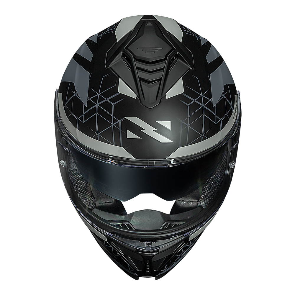 CAPACETE NORISK STRADA II EVOQUE CINZA FOSCO 3