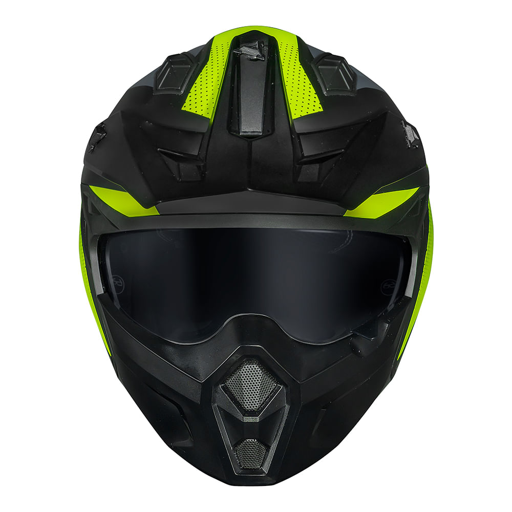 CAPACETE NORISK DARTH II X1 AMARELO FOSCO 2