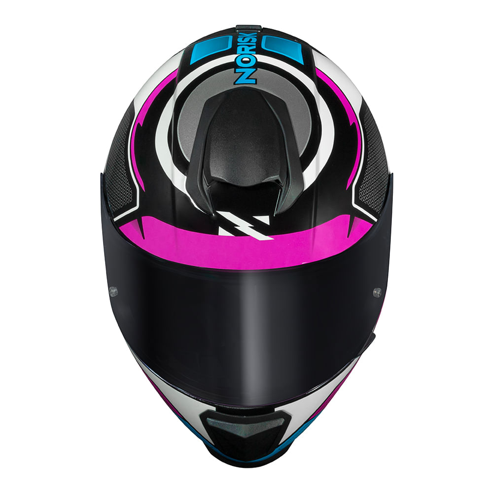 CAPACETE NORISK RAZOR SPEEDMAX BRANCO 3