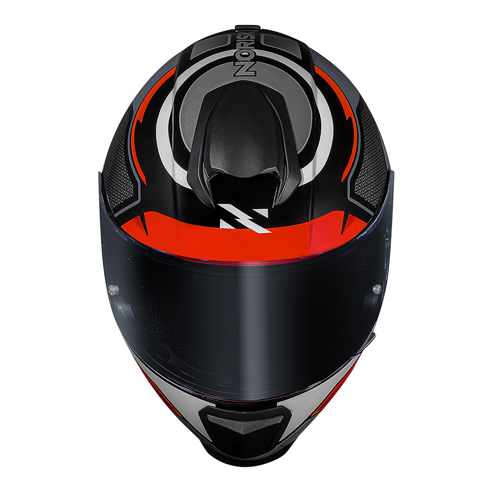 CAPACETE NORISK RAZOR SPEEDMAX LARANJA 2
