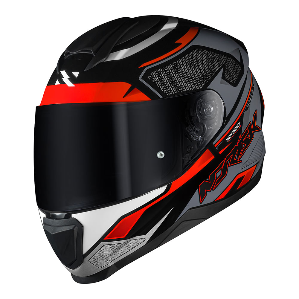 CAPACETE NORISK RAZOR SPEEDMAX LARANJA 3