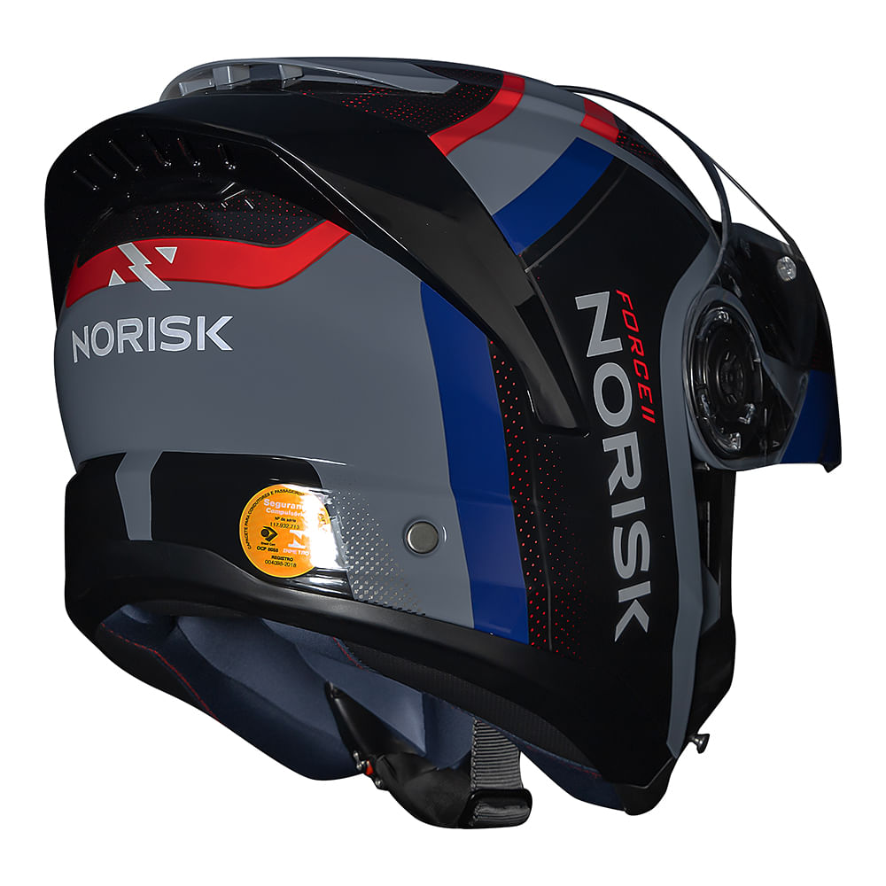 CAPACETE NORISK FORCE II KORE AZUL 4