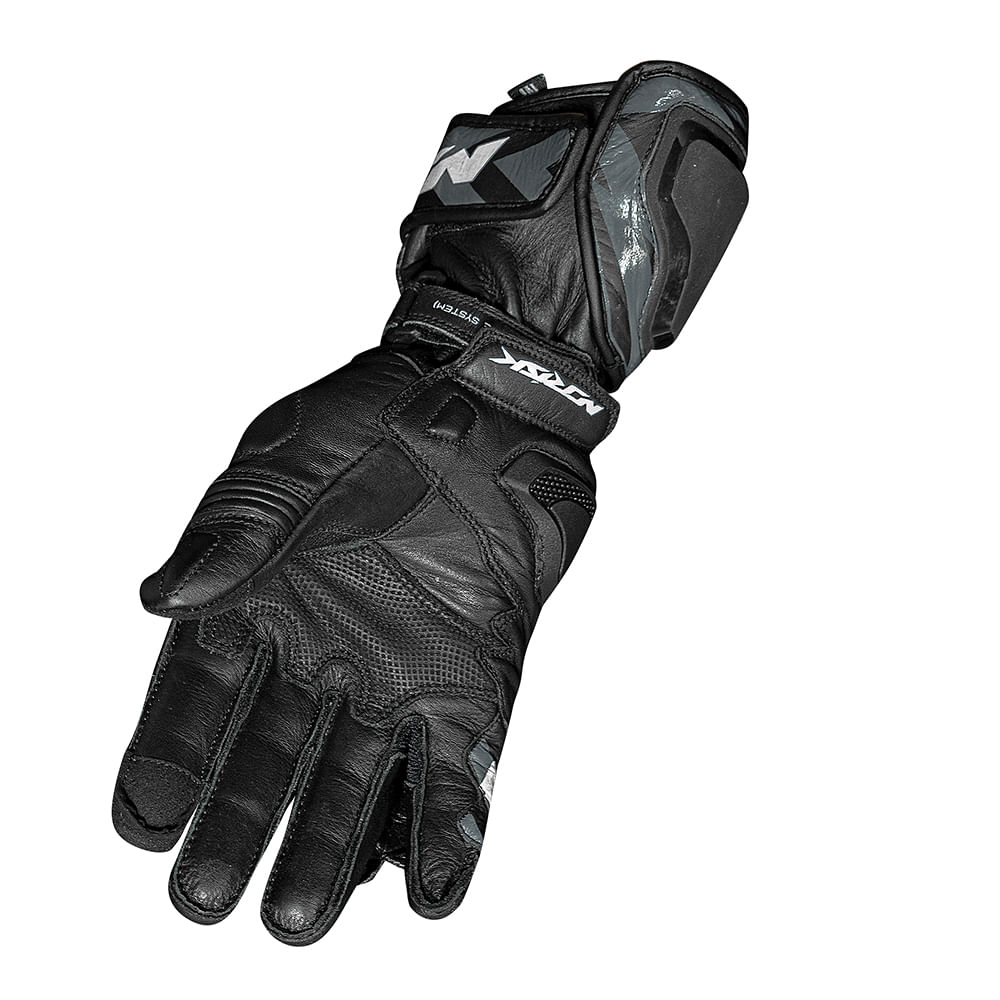 LUVA NORISK RACER PRETO 4