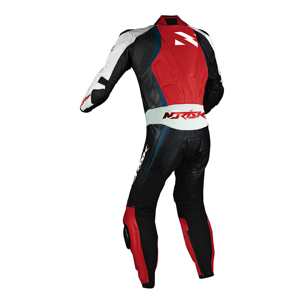 MACACÃO NORISK SS PRETO/VERMELHO/BRANCO 2