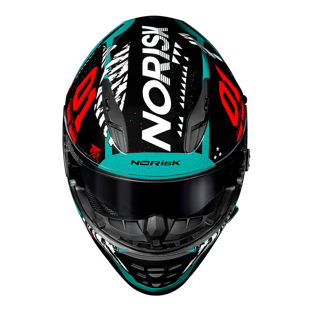 CAPACETE NORISK SOUL TOKYO PRETO 2