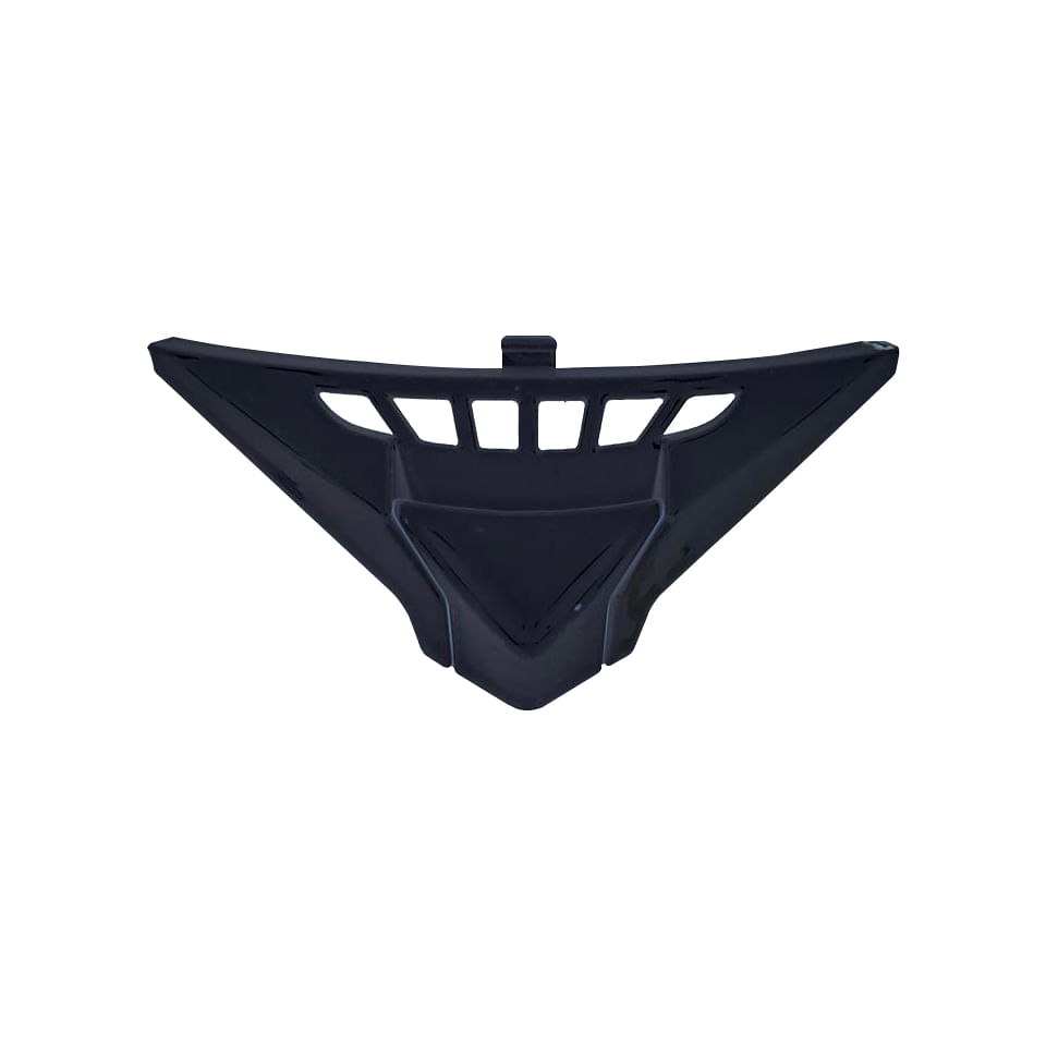 ENTRADA DE AR FRONTAL PRETO FOSCO NORISK CAPACETE FORCE