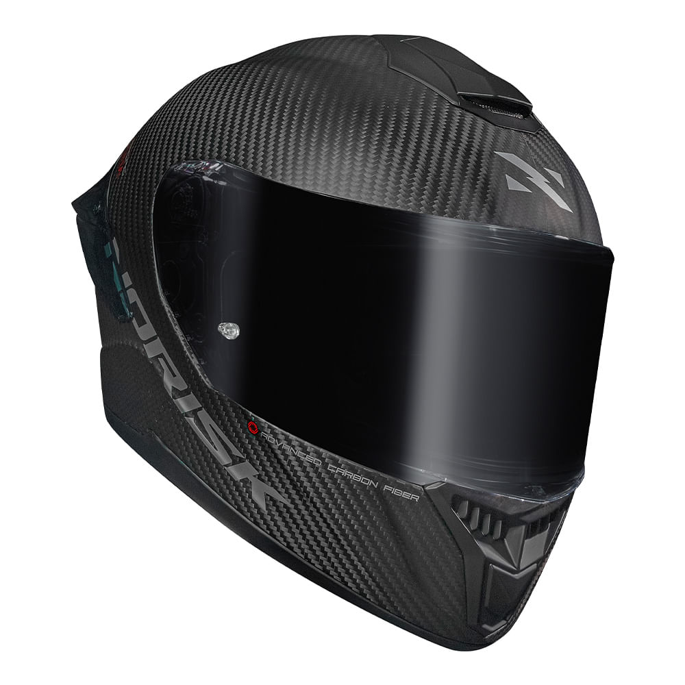 CAPACETE NORISK CARBON R SOLID MATTE CARBON 4