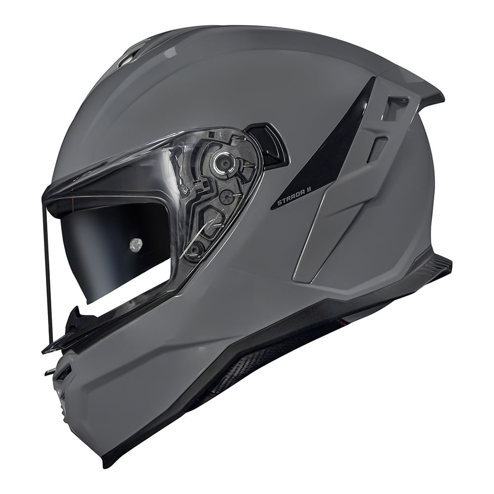 CAPACETE NORISK STRADA II MONOCOLOR NARDO CINZA 4