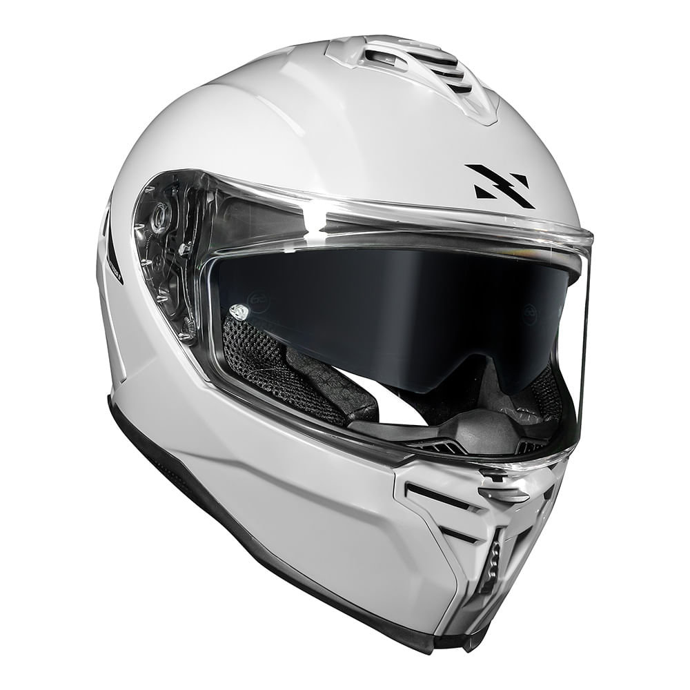 CAPACETE NORISK STRADA II MONOCOLOR BRANCO 3