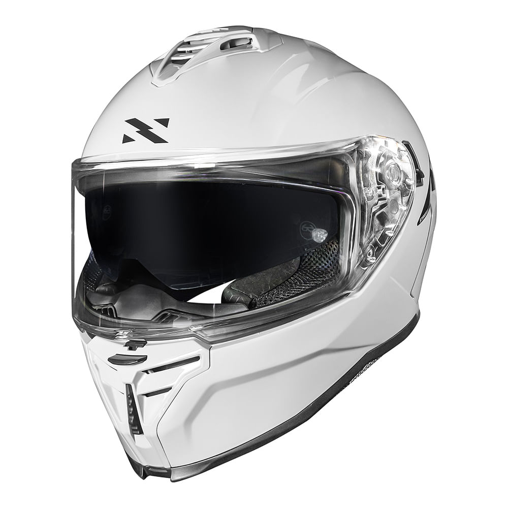CAPACETE NORISK STRADA II MONOCOLOR BRANCO 4