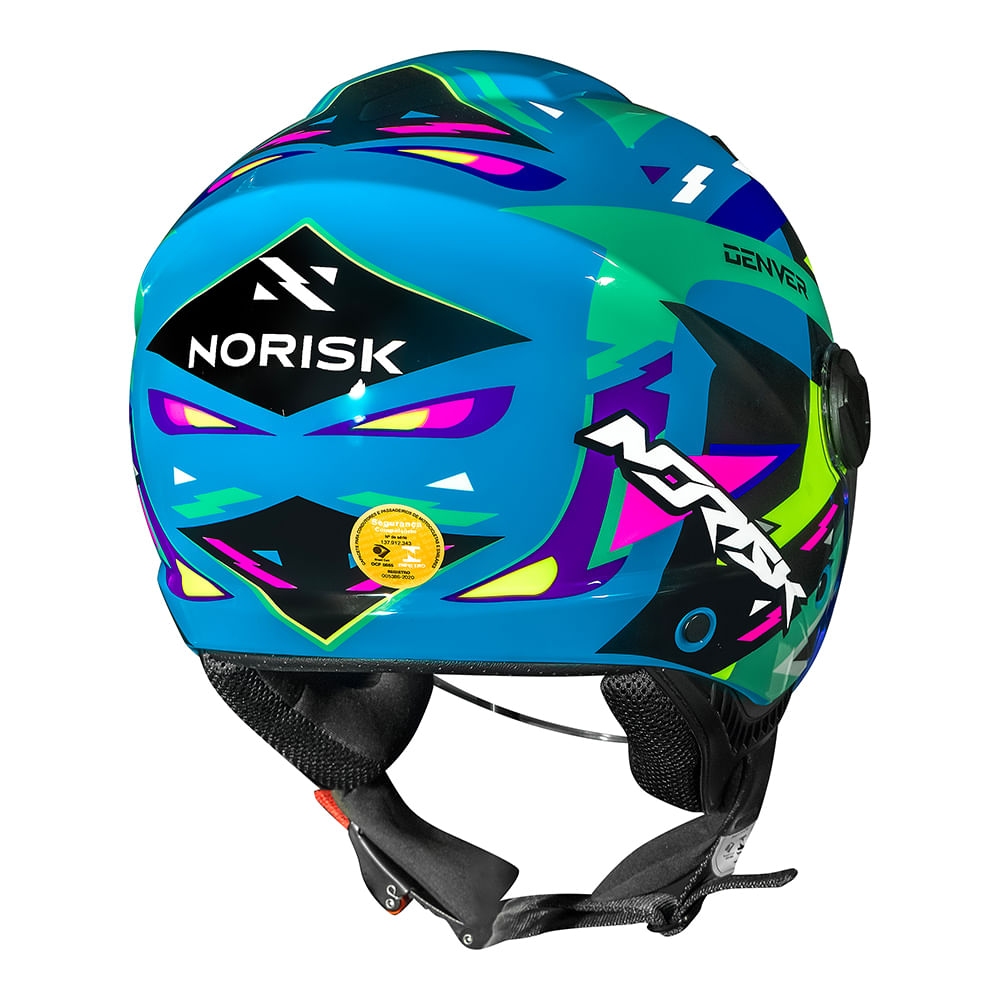 CAPACETE NORISK ORION SV DENVER PRETO 2
