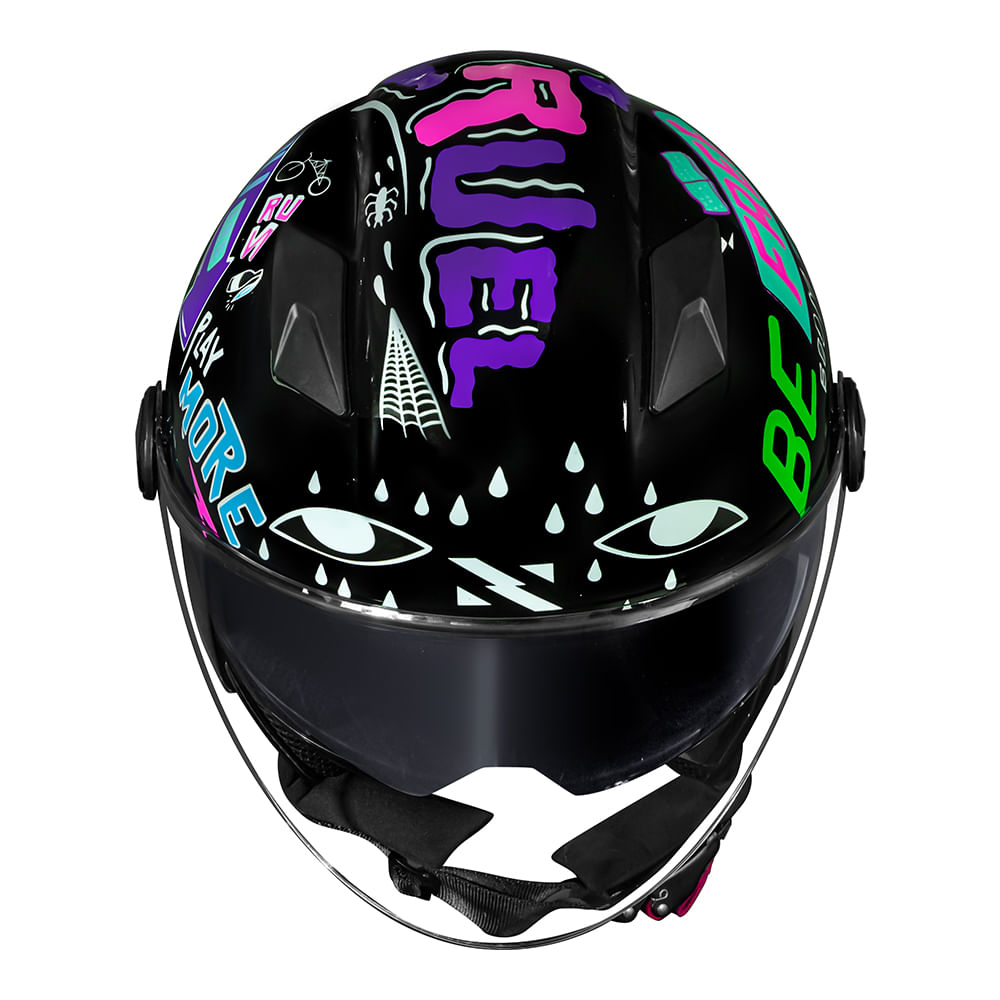 CAPACETE NORISK ORION SV FREE PRETO 2