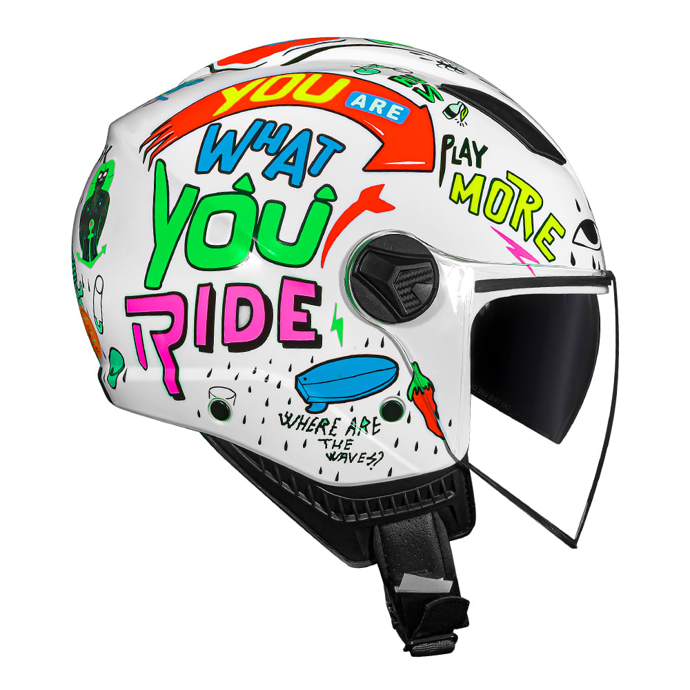 CAPACETE NORISK ORION SV FREE BRANCO