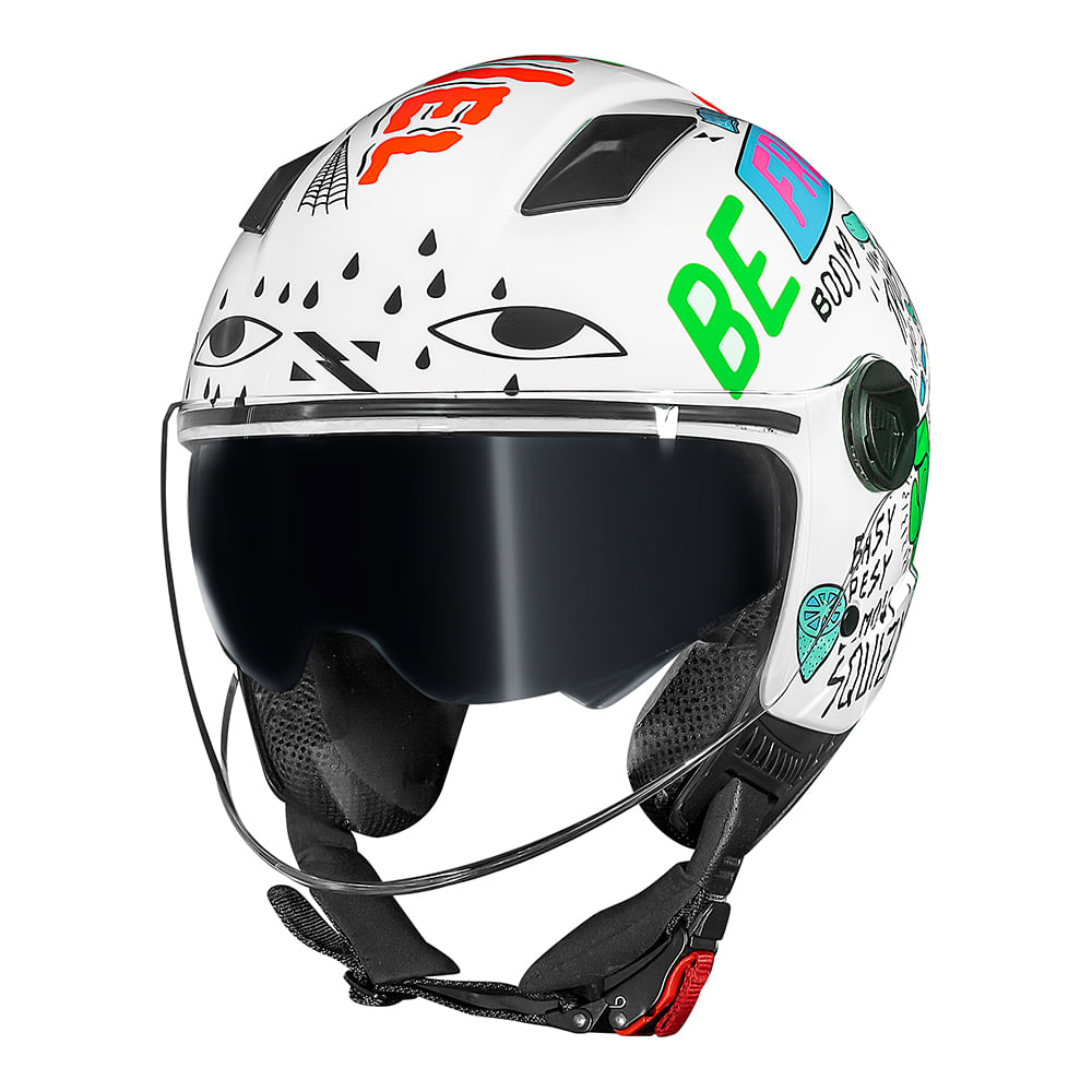 CAPACETE NORISK ORION SV FREE BRANCO 2