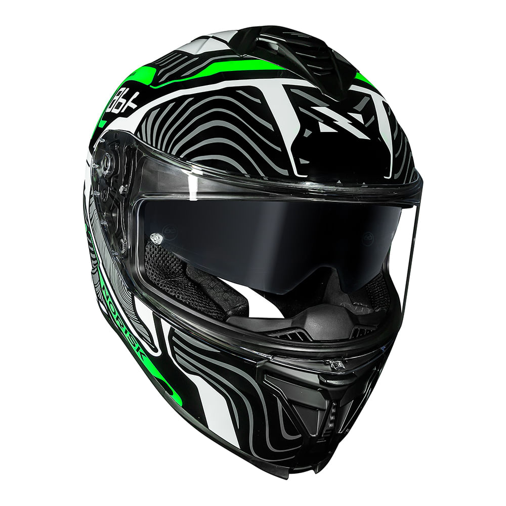 CAPACETE NORISK STRADA II FUSION BRANCO 4