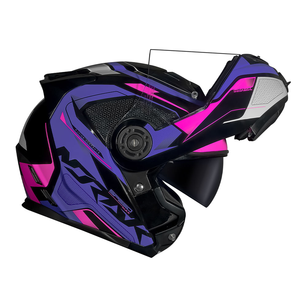 CAPACETE NORISK ROUTE FF345 SPEEDMAX ROXO 2