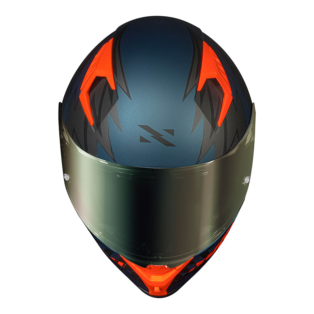 CAPACETE NORISK FLOW DAYTONA AZUL FOSCO 2