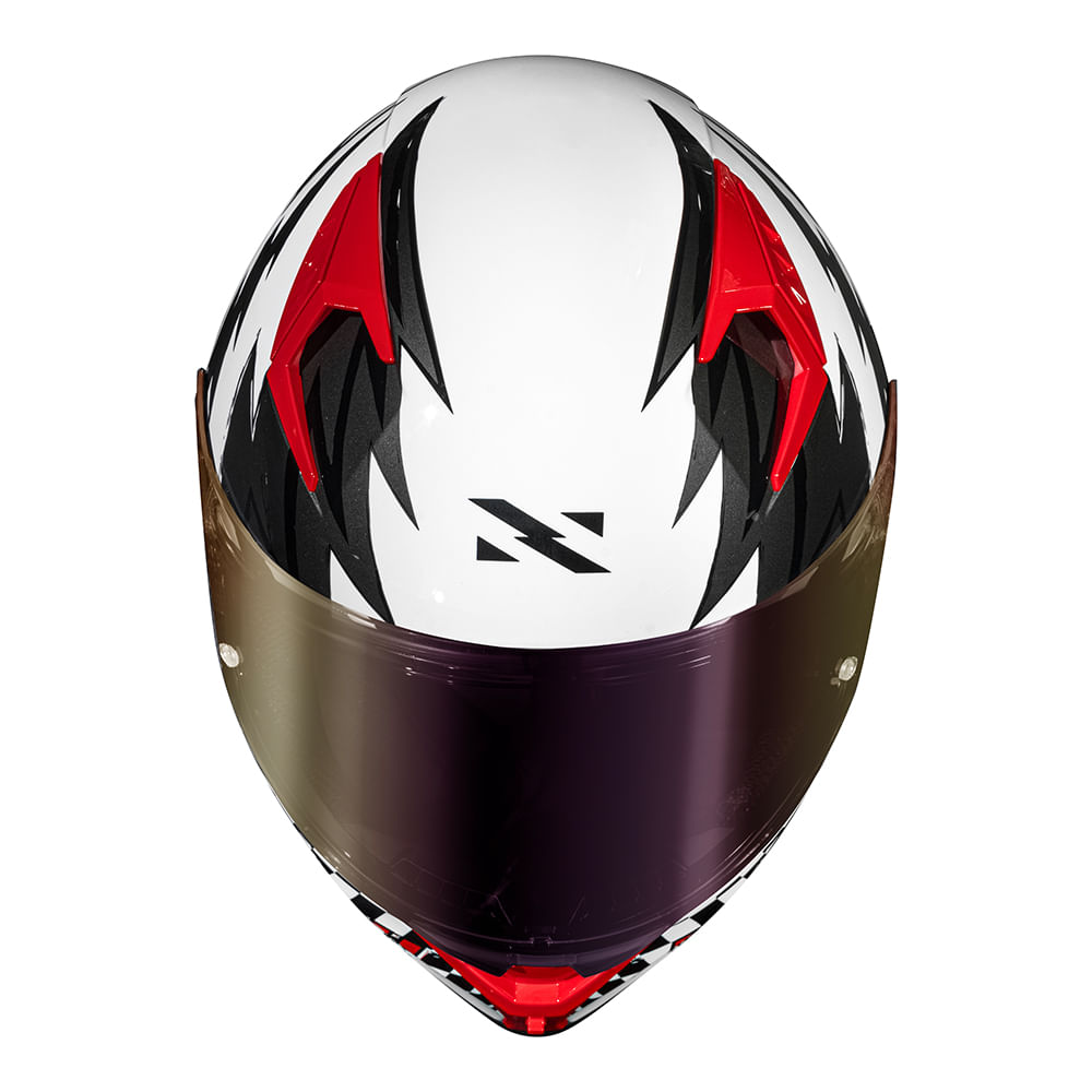 CAPACETE NORISK FLOW DAYTONA BRANCO 2