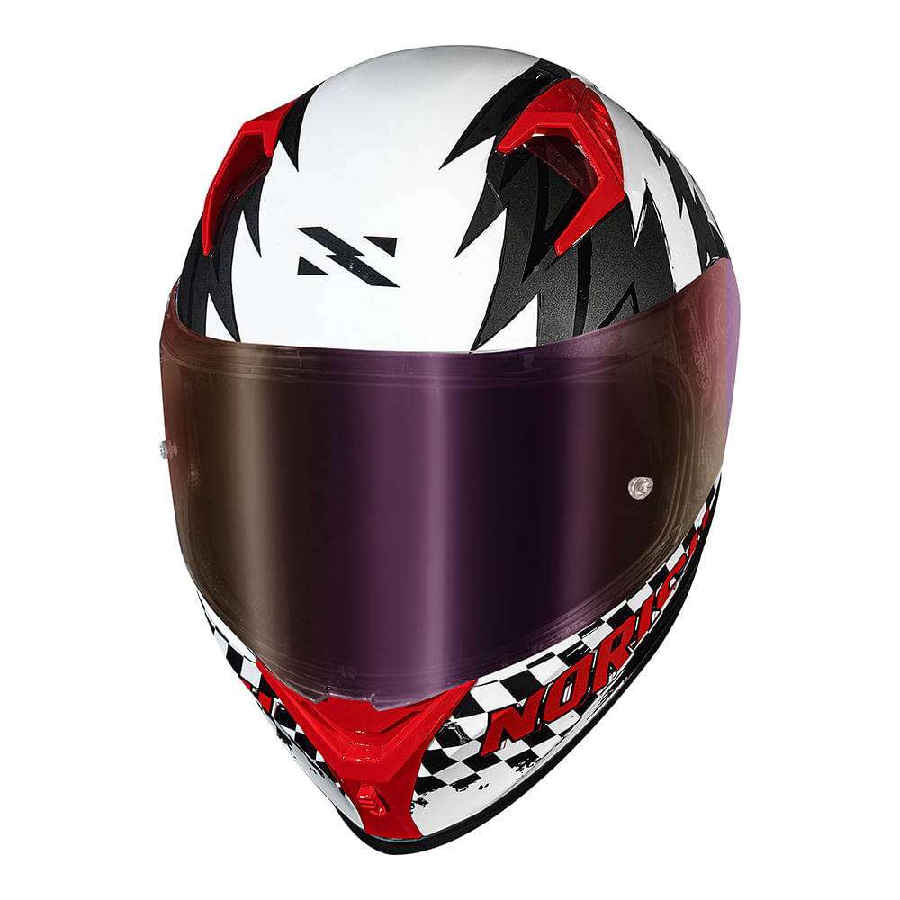CAPACETE NORISK FLOW DAYTONA BRANCO 3