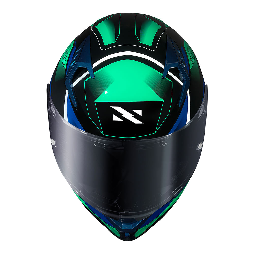 CAPACETE NORISK FLOW PULSE VERDE 2