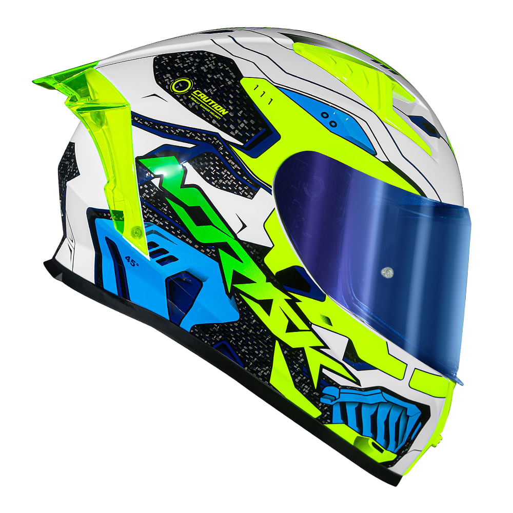 CAPACETE NORISK FLOW ROBOT AMARELO