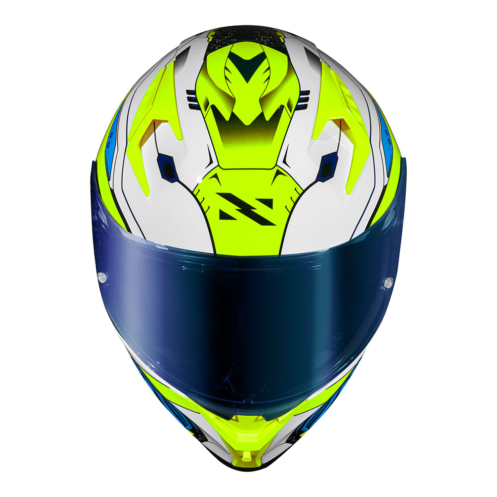 CAPACETE NORISK FLOW ROBOT AMARELO 2