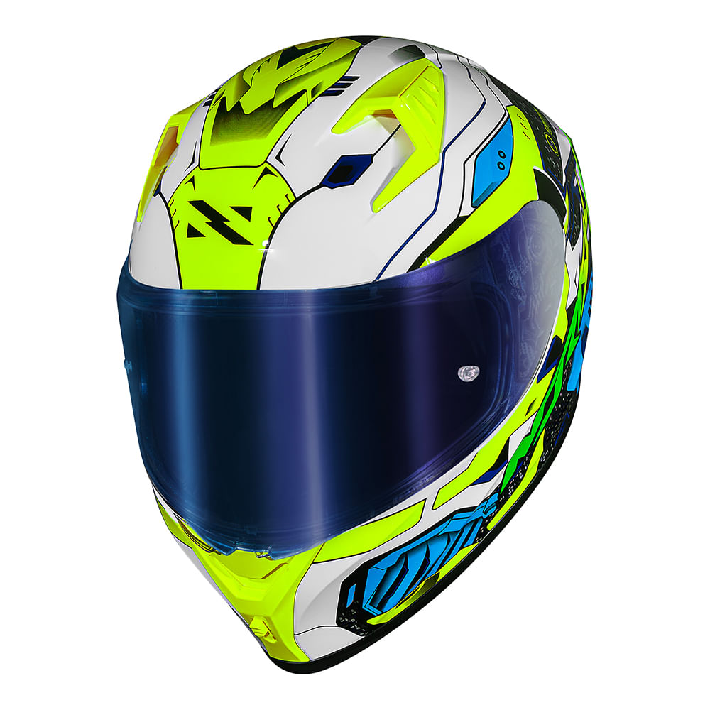 CAPACETE NORISK FLOW ROBOT AMARELO 3