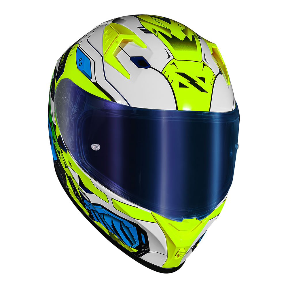 CAPACETE NORISK FLOW ROBOT AMARELO 4