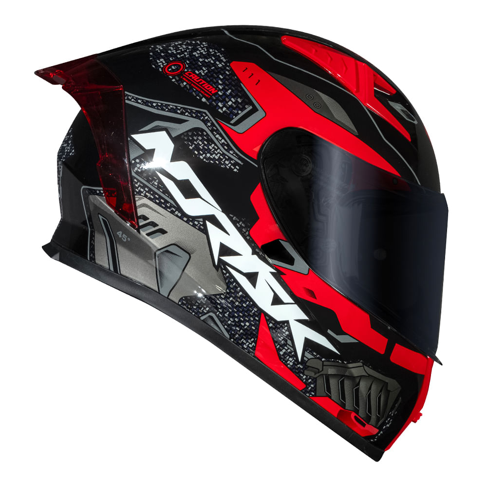 CAPACETE NORISK FLOW ROBOT PRETO 2