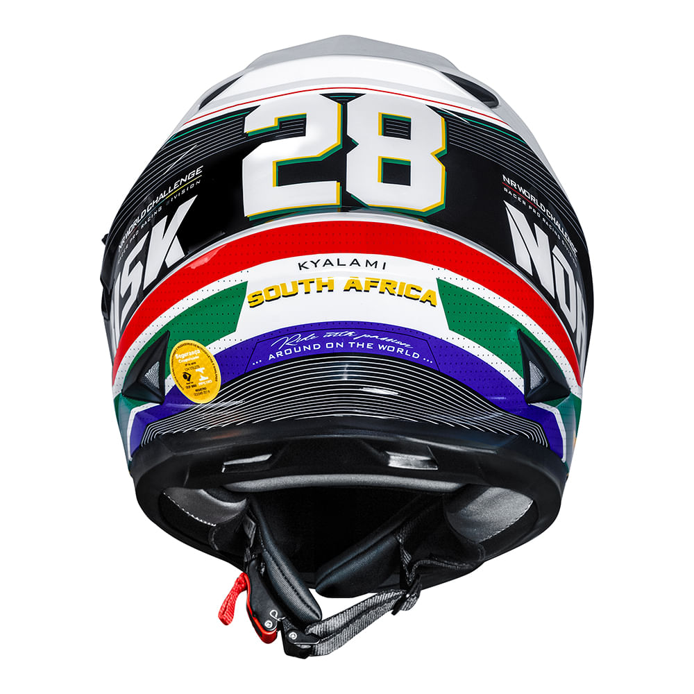 CAPACETE NORISK SOUL GRAND PRIX  SOUTH AFRICA 2